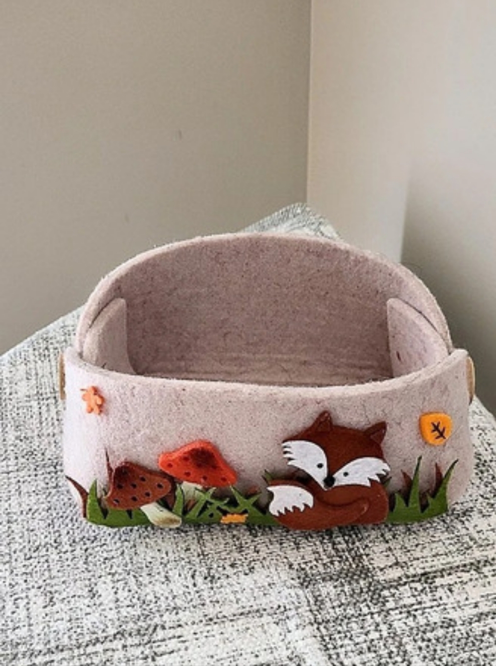 Small Felt Basket